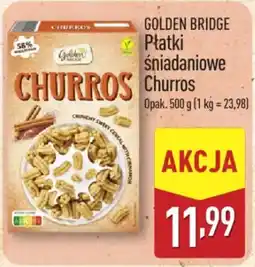 ALDI GOLDEN BRIDGE Płatki śniadaniowe Churros oferta