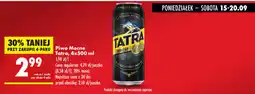 Biedronka Piwo Mocne Tatra oferta
