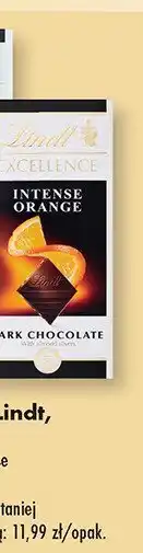 Biedronka Czekolada Excellence Lindt 100g Orange Intense oferta