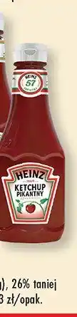 Biedronka Ketchup pikantny Heinz oferta