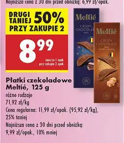 Biedronka Płatki czekoladowe Meltie, różne rodzaje oferta