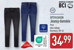 ALDI UP2FASHION Jeansy damskie oferta