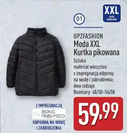 ALDI UP2FASHION Moda XXL Kurtka pikowana oferta