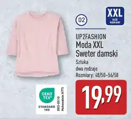 ALDI UP2FASHION Moda XXL Sweter damski oferta