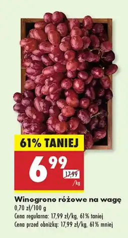Biedronka Wino różowe oferta
