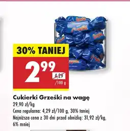 Biedronka Cukierki Grześki oferta