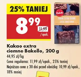 Biedronka Kakao Bakello oferta