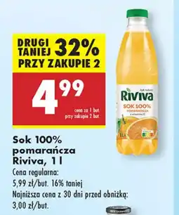 Biedronka Sok Riviva oferta