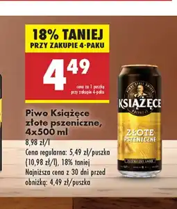 Biedronka Piwo Książęce oferta