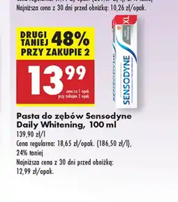 Biedronka Pasta do zębów Sensodyne oferta