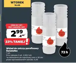 Netto Wkład parafinowy Światełko oferta