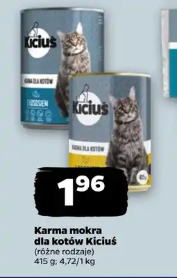 Netto Mokra karma dla kota Kiciuś oferta
