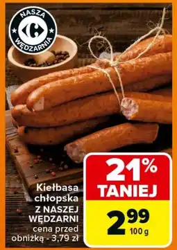 Carrefour Kiełbasa AS oferta