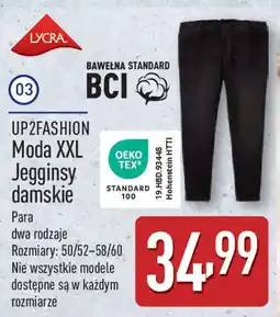 ALDI UP2FASHION Moda XXL Jegginsy damskie oferta