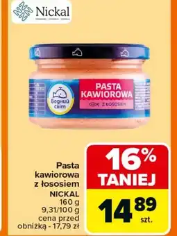 Carrefour Pasta kawiorowa Nickal oferta