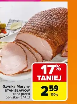 Carrefour Szynka Stanisławów oferta
