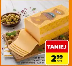 Carrefour Ser Złoty Mazur oferta