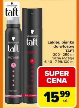 Carrefour Lakier do włosów Taft oferta
