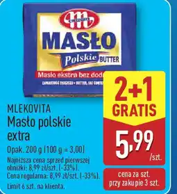ALDI MLEKOVITA Masło polskie extra oferta