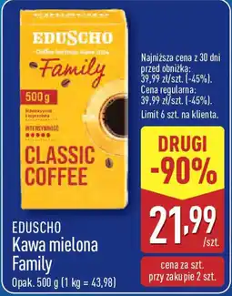 ALDI EDUSCHO Kawa mielona Family oferta