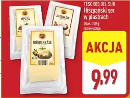 ALDI TESOROS DEL SUR Hiszpański ser w plastrach oferta