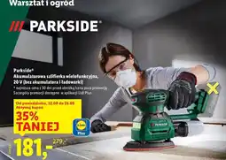 Lidl Akumulatorowa szlifierka wielofunkcyjna Parkside oferta