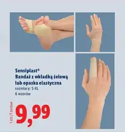 Lidl Opaska elastyczna s-xl Sensiplast oferta