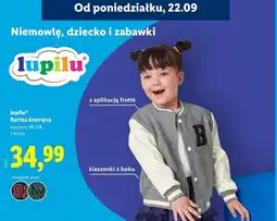 Lidl Kurtka dziecięca 98-128 cm Lupilu oferta