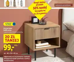 Lidl Stolik nocny Livarno Home oferta