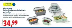 Lidl Pojemnik do przechowywania Livarno Home oferta