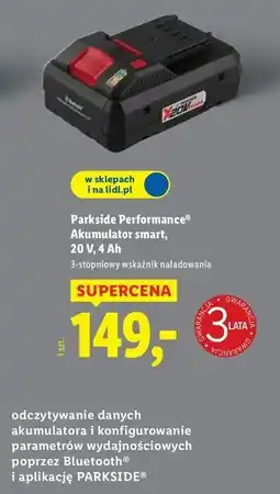 Lidl Akumulator 20v 4 ah Parkside oferta