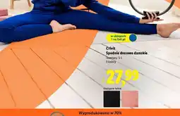 Lidl Spodnie dresowe damskie s-l Crivit oferta