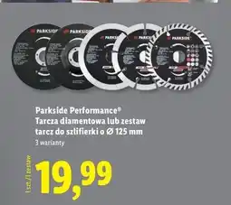 Lidl Zestaw tarcz szlifierskich Parkside oferta