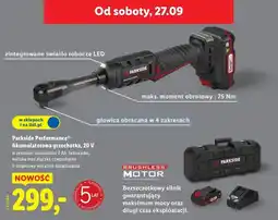 Lidl Grzechotka akumulatorowa Parkside Performance oferta