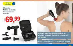Lidl Pistolet do masażu Vital Maxx oferta