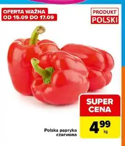 Carrefour Express Papryka czerwona polska oferta