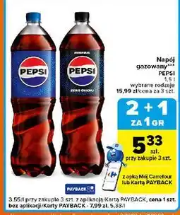Carrefour Express Napój Pepsi Zero oferta