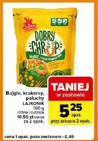Carrefour Express Paluchy pełne ziaren sezamu lnu i chia Lajkonik Dobry Chrup oferta