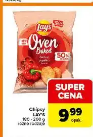 Carrefour Express Chipsy grillowana papryka Lay's Oven Baked (Prosto Z Pieca) oferta