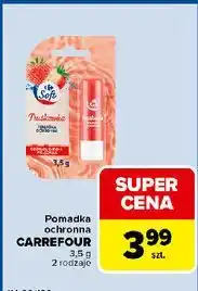 Carrefour Express Pomadka do ust truskawkowa Carrefour oferta