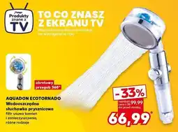 Kaufland Słuchawka prysznicowa wodooszczędna Aquadon Ecotornado oferta