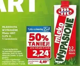 Kaufland Mleko 3.2% Mlekovita Wypasione oferta