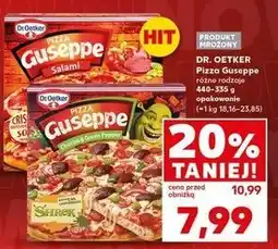 Kaufland Pizza shrek chorizo & green pepper Dr. Oetker Guseppe oferta