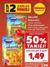Kaufland Galaretka brzoskwiniowa Gellwe oferta