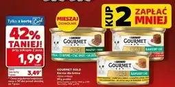 Kaufland Karma dla kota z wołowiną i pomidorami Purina Gourmet Gold oferta
