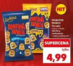 Kaufland Chrupki serowe Lorenz Monster Munch oferta