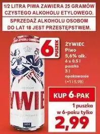 Kaufland Piwo Żywiec Jasne Pełne oferta