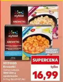 Kaufland Krewetki z masłem czosnkowym Myfood oferta