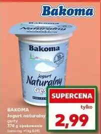 Kaufland Jogurt naturalny gęsty Bakoma Naturalny oferta