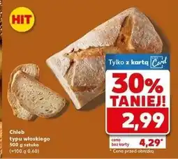 Kaufland Chleb włoski oferta